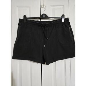 Athletic works xxl women's black shorts